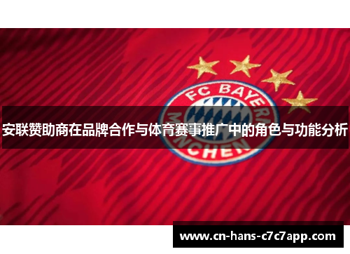 安联赞助商在品牌合作与体育赛事推广中的角色与功能分析 安联赞助商在品牌合作与体育赛事推广中的角色与功能分析